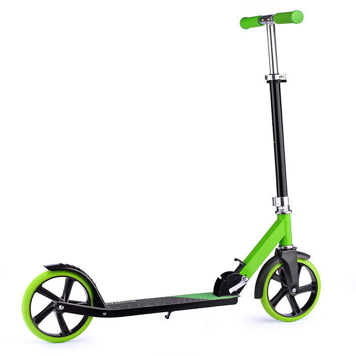 Фото к товару Самокат U037839Y 2-х кол., зеленый, PU, ABEC 7, в коробке Самокат U037839Y 2-х кол., зеленый, PU, ABEC 7, в коробке