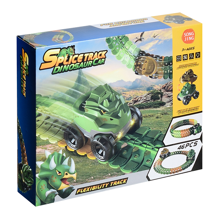 Фото к товару Трек SJ2201 с машинкой, в коробке Трек SJ2201 с машинкой, в коробке