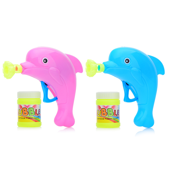 Мыльные пузыри 00-1944 "Пистолет-Дельфин" в пакете Мыльные пузыри 00-1944 "Пистолет-Дельфин" в пакете