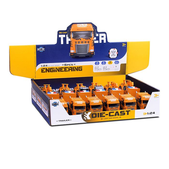 Фото к товару Эвакуатор KLX800-267 "Строительная техника" в коробке Эвакуатор KLX800-267 "Строительная техника" в коробке