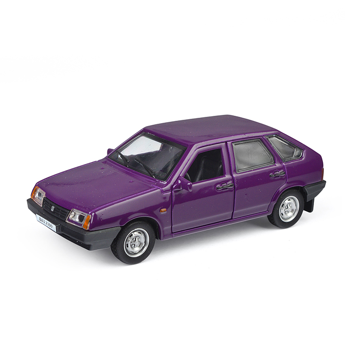 Фото к товару Машина металл Ваз-2109 "Спутник" 12 см, (двери, багаж., баклажан) цнерц., в коробке Машина металл Ваз-2109 "Спутник" 12 см, (двери, багаж., баклажан) цнерц., в коробке