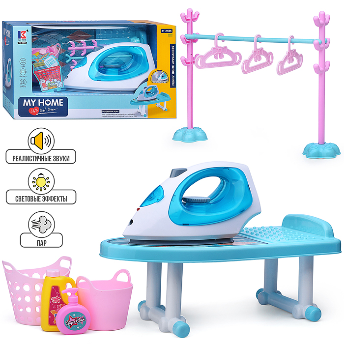 Бытовая техника 3256 "Утюг с гладильной доской" в коробке Бытовая техника 3256 "Утюг с гладильной доской" в коробке