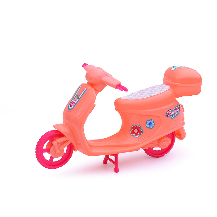 Кукла RZ-333-108D с мотоциклом и аксессуарами, в пакете