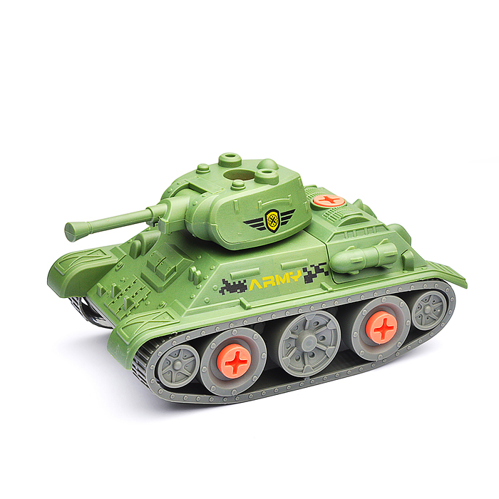 Конструктор BT0001-1 "Армия -1" с отвёрткой, в коробке