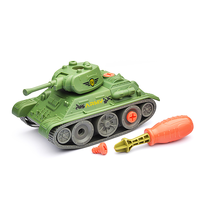 Конструктор BT0001-1 "Армия -1" с отвёрткой, в коробке