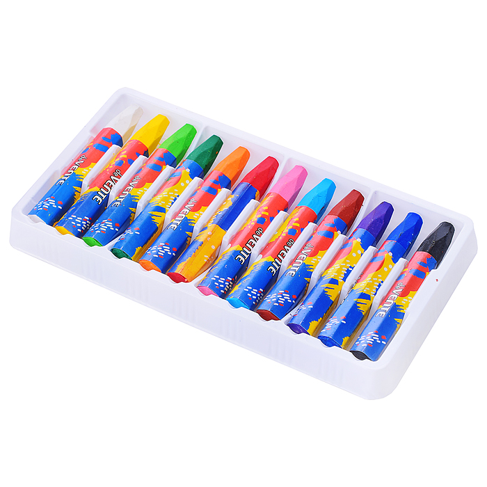 Фото к товару Мелки пастельные масляные"Cosmo" 12 цветов, шестигранное сечение 74x10 мм, в картонной коро Мелки пастельные масляные"Cosmo" 12 цветов, шестигранное сечение 74x10 мм, в картонной коро