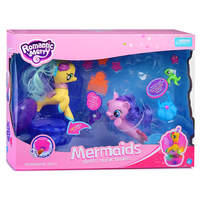 Фото к товару Набор лошадок 88564 "Морская Фея" (свет, звук) в коробке Набор лошадок 88564 "Морская Фея" (свет, звук) в коробке