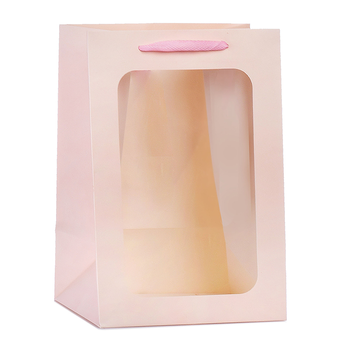 Пакет подарочный 00-3634 крафт, с окном (30*20*16см.) Пакет подарочный 00-3634 крафт, с окном (30*20*16см.)