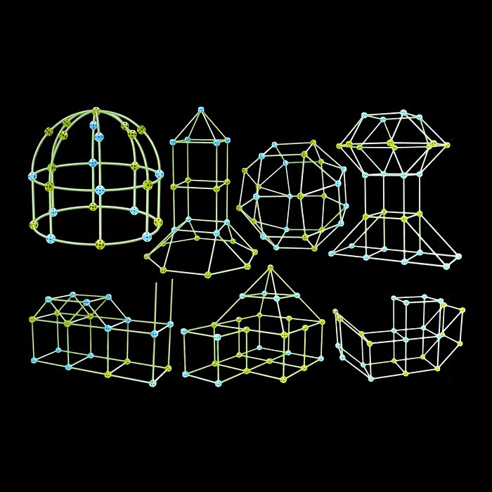 Фото к товару Конструктор ZP012 "Палатка" (74 дет.) в коробке Конструктор ZP012 "Палатка" (74 дет.) в коробке