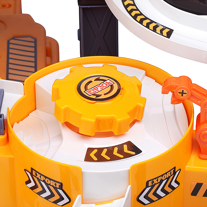 Фото к товару Парковка-трек JP588-13 "Стройплощадка" в коробке Парковка-трек JP588-13 "Стройплощадка" в коробке