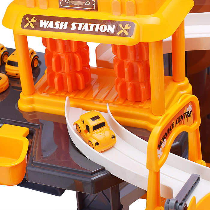 Фото к товару Парковка-трек JP588-13 "Стройплощадка" в коробке Парковка-трек JP588-13 "Стройплощадка" в коробке