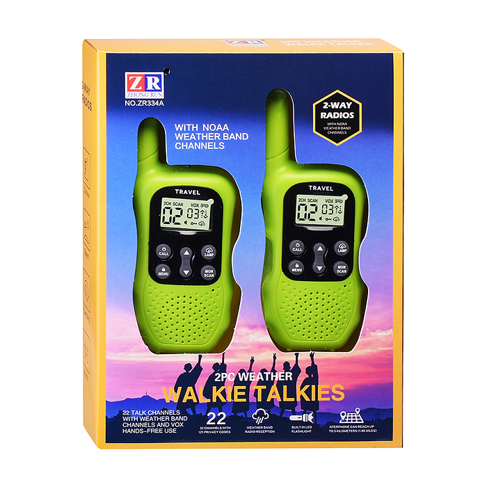 Фото к товару Рация игрушечная ZR334 "Walkie talkies-1" в коробке Рация игрушечная ZR334 "Walkie talkies-1" в коробке