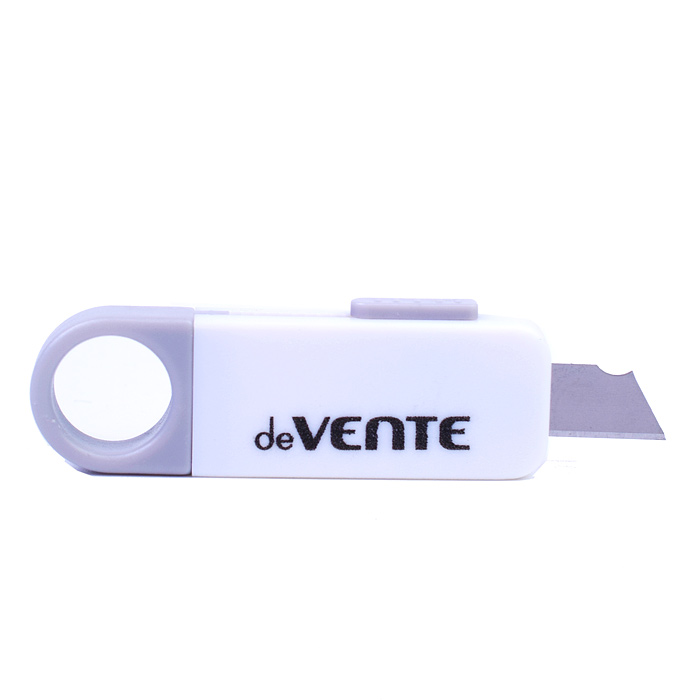 Фото к товару Нож канцелярский "Mentality" размер МИНИ (дорожный) 7x2,2 см, размер лезвия 4,2x1,6 см, пла Нож канцелярский "Mentality" размер МИНИ (дорожный) 7x2,2 см, размер лезвия 4,2x1,6 см, пла