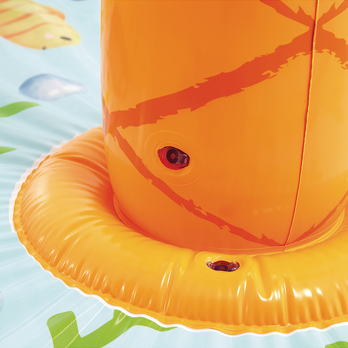 Бассейн детский надувной с фонтанчиками Intex "Пальма" (173х104 см, 166 л)