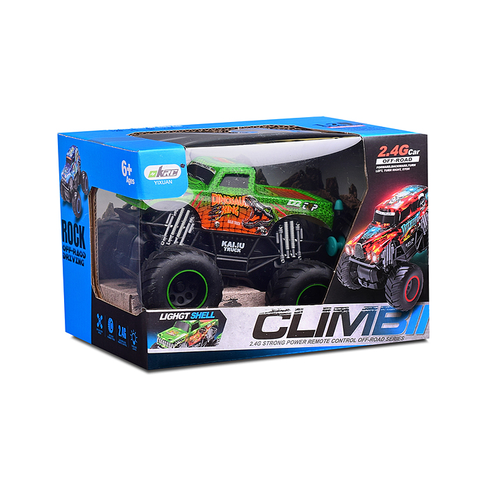 Фото к товару Машина KM665-1 "Монстр бездорожье" р/у, 27 MHz, в коробке Машина KM665-1 "Монстр бездорожье" р/у, 27 MHz, в коробке