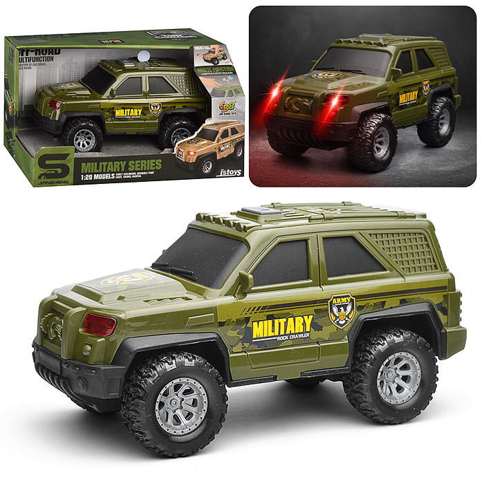 Машина JS166F "Военный внедорожник" в коробке
