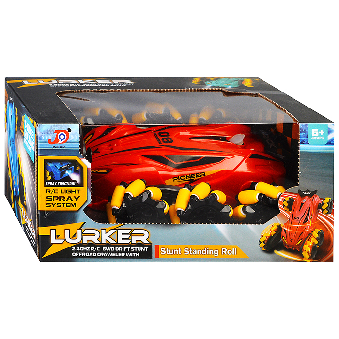 Фото к товару Машина JD155-14A "Lurker" р/у, 27 MHz, в коробке Машина JD155-14A "Lurker" р/у, 27 MHz, в коробке