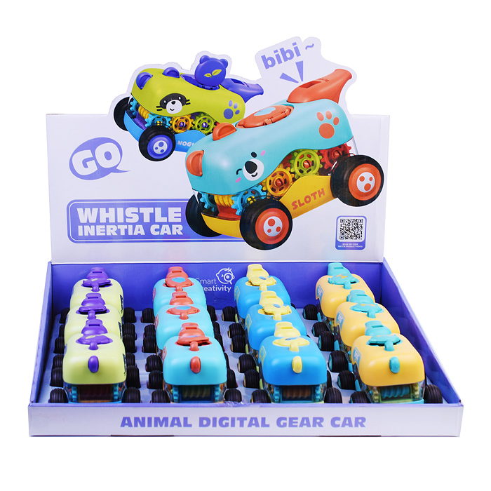 Фото к товару Машина LZ006-12 "Дракончик" со свистком, в коробке Машина LZ006-12 "Дракончик" со свистком, в коробке