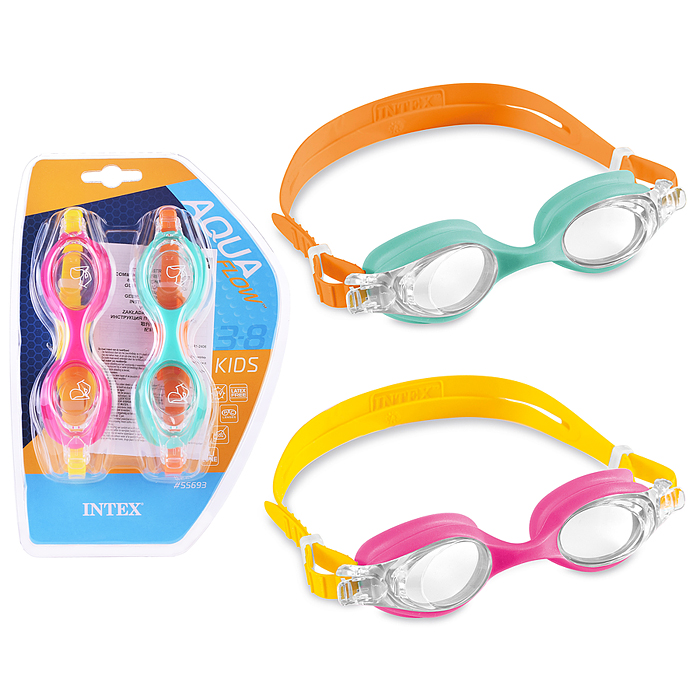 Очки для плавания Pro Team, 55693 INTEX Очки для плавания Pro Team, 55693 INTEX