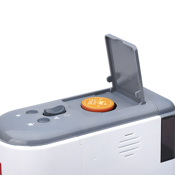 Фото к товару Бытовая техника F2310 "Кофемашина капсульная" в крпрбке Бытовая техника F2310 "Кофемашина капсульная" в крпрбке