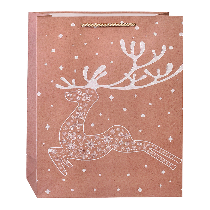 Фото к товару Пакет подарочный 00-4853 "Новогодние узоры" 26*10*32см. Пакет подарочный 00-4853 "Новогодние узоры" 26*10*32см.