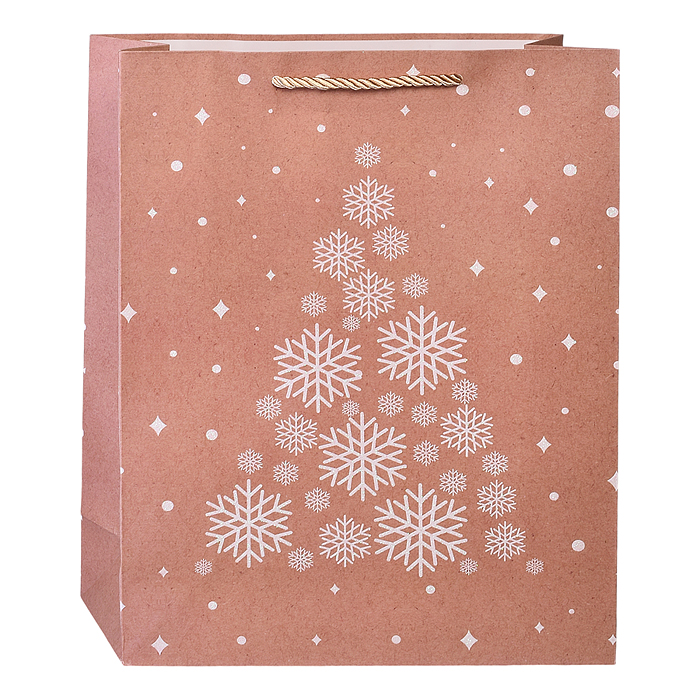 Фото к товару Пакет подарочный 00-4853 "Новогодние узоры" 26*10*32см. Пакет подарочный 00-4853 "Новогодние узоры" 26*10*32см.