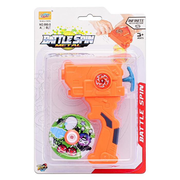 Запускалка 990-5B "Battle spin-3" на листе