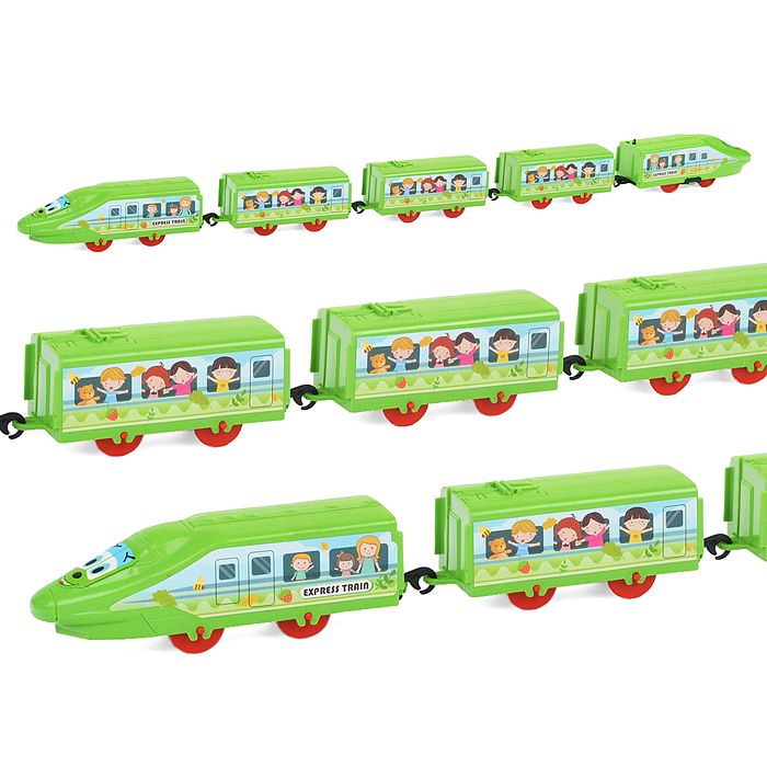 Поезд 66025 "Молния" в ассортименте, под колпаком Поезд 66025 "Молния" в ассортименте, под колпаком