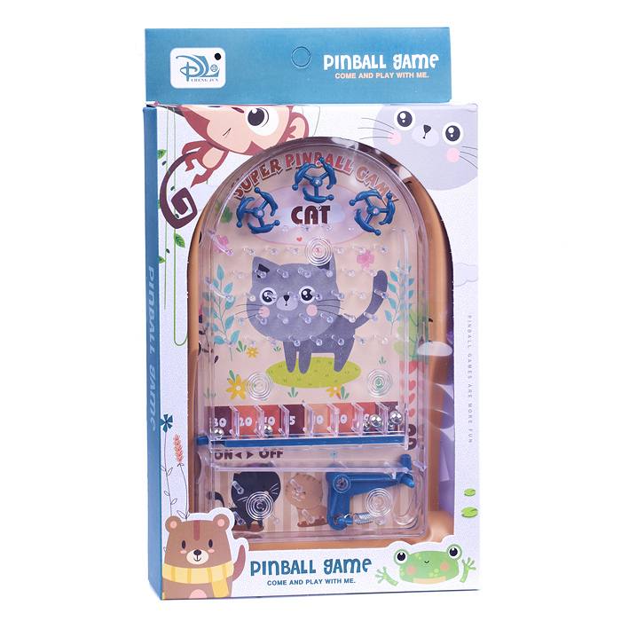 Фото к товару Настольная игра CJ882202A "Пинбол-зверушки" в коробке Настольная игра CJ882202A "Пинбол-зверушки" в коробке