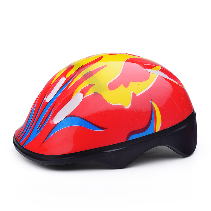 Защитный шлем для детей 00-3802 "Звезды" красный