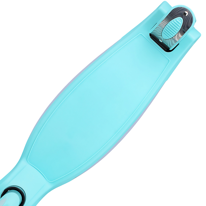 Фото к товару Самокат 3-х колесный ROCKET,колеса PU со светом, ABEC 7, бирюзовый Самокат 3-х колесный ROCKET,колеса PU со светом, ABEC 7, бирюзовый