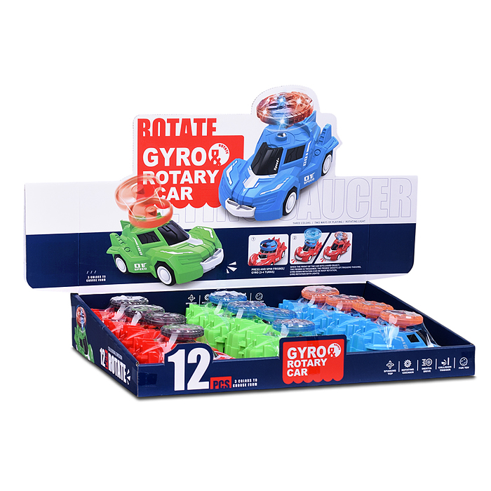 Фото к товару Машина 987B-26 со светящимся волчком, в коробке Машина 987B-26 со светящимся волчком, в коробке