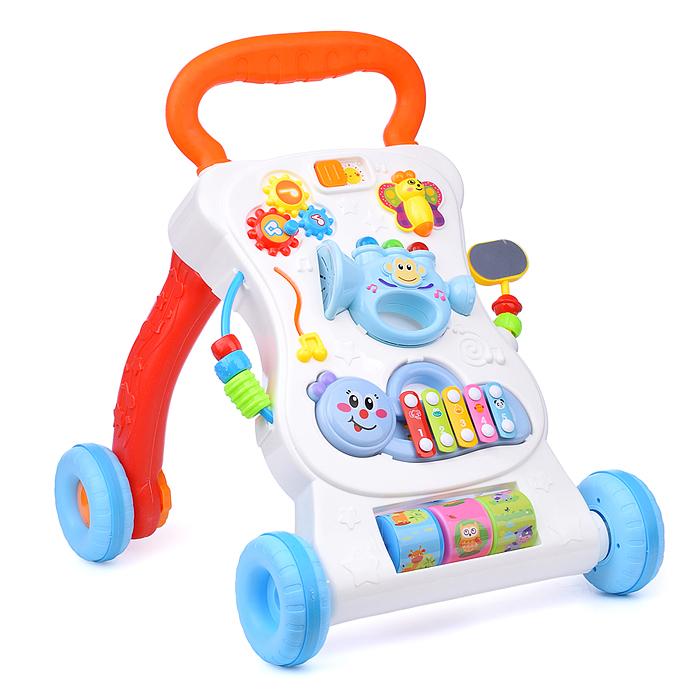 Фото к товару Ходунки YL406 "Счастливое детство" с игровым центром, в коробке Ходунки YL406 "Счастливое детство" с игровым центром, в коробке