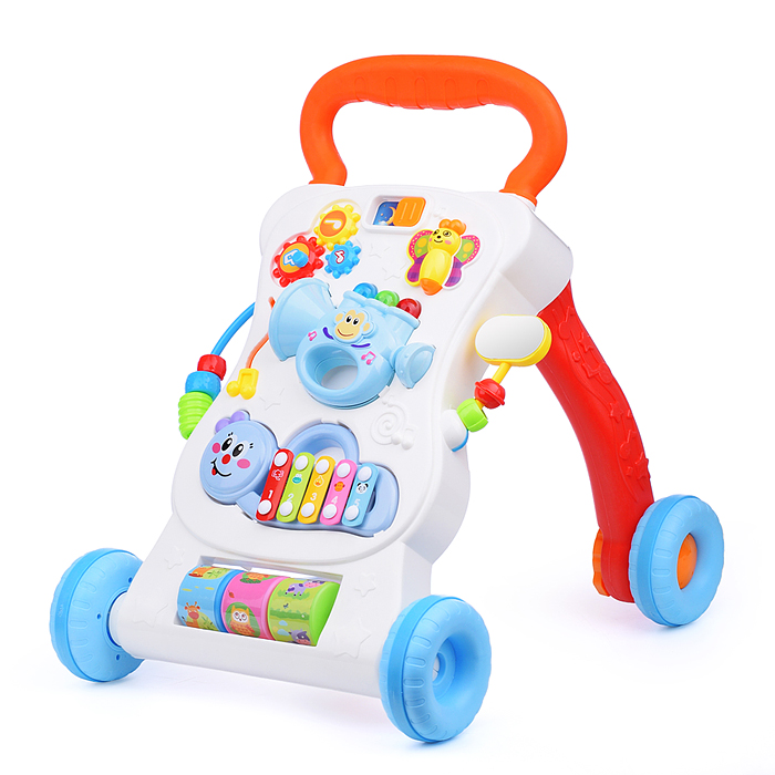 Фото к товару Ходунки YL406 "Счастливое детство" с игровым центром, в коробке Ходунки YL406 "Счастливое детство" с игровым центром, в коробке