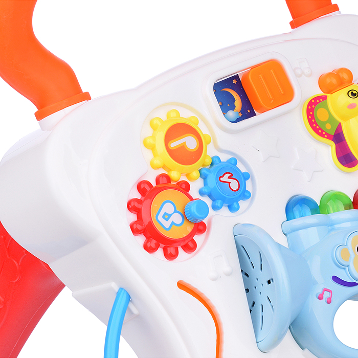 Фото к товару Ходунки YL406 "Счастливое детство" с игровым центром, в коробке Ходунки YL406 "Счастливое детство" с игровым центром, в коробке