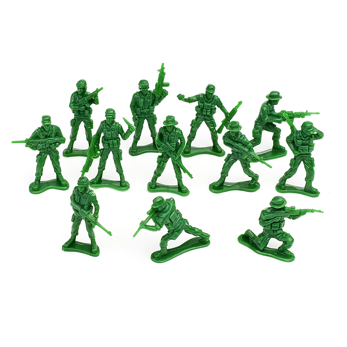 Детский военный набор JL668-77 "Дивизия" (38 дет.) в пакете