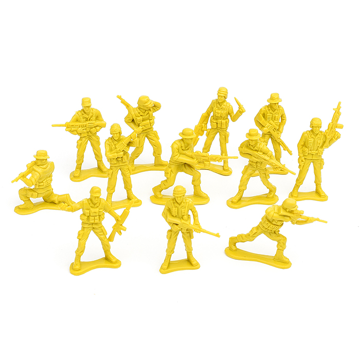 Детский военный набор JL668-77 "Дивизия" (38 дет.) в пакете