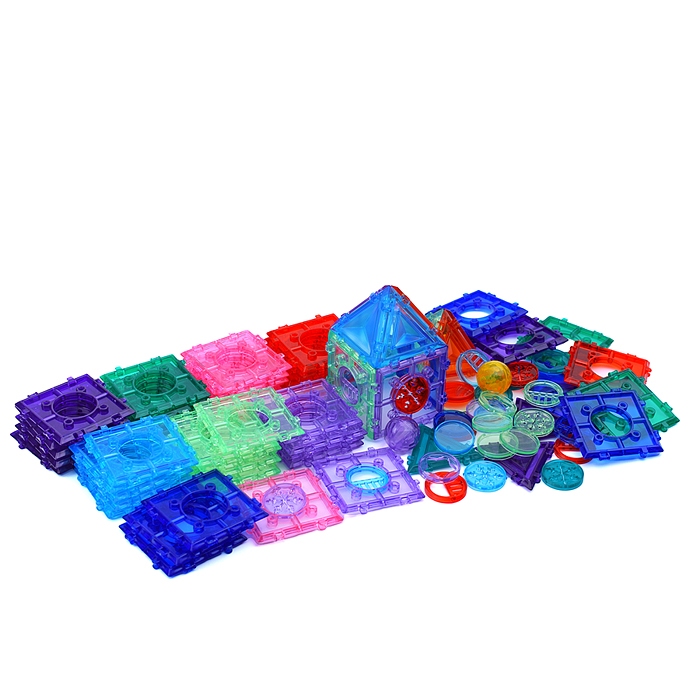 Конструктор 2012 "Строительная геометрия" (94 дет.) в коробке