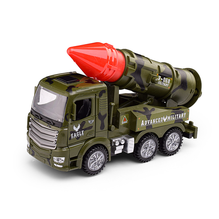 Машина YF3219A "Военная машина с ракетой" в коробке