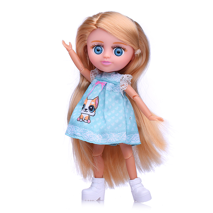 Кукла RR033 "Алена" с аксессуарами, в коробке