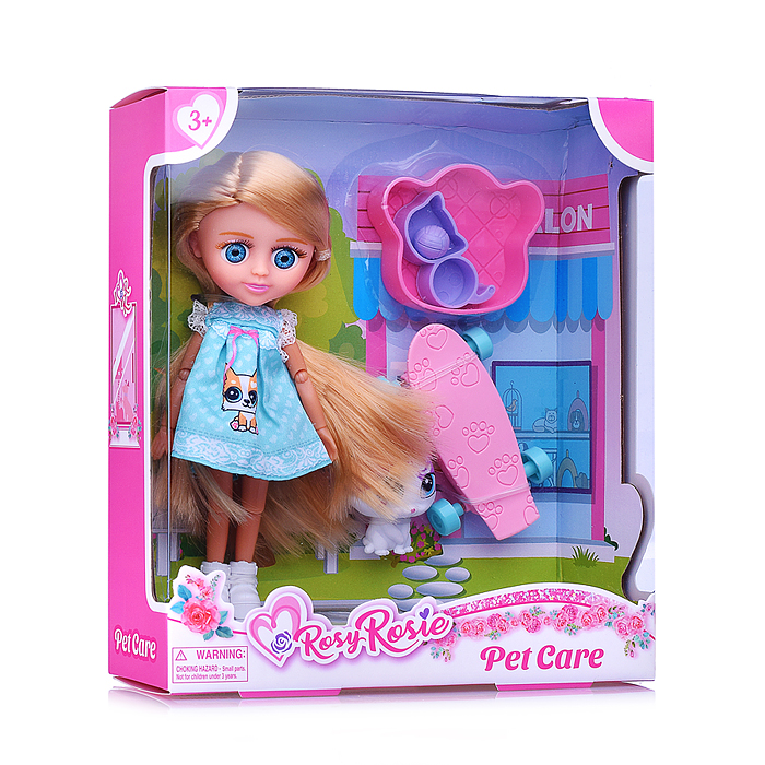 Кукла RR033 "Алена" с аксессуарами, в коробке