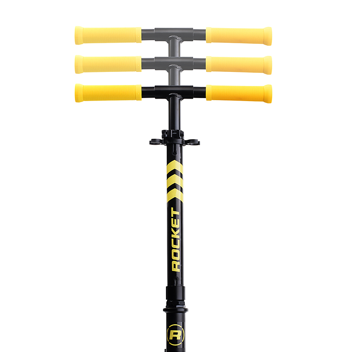 Фото к товару Самокат детский R0201 ROCKET,алюминиевый, колеса PU, 145 мм, жёлтый Самокат детский R0201 ROCKET,алюминиевый, колеса PU, 145 мм, жёлтый