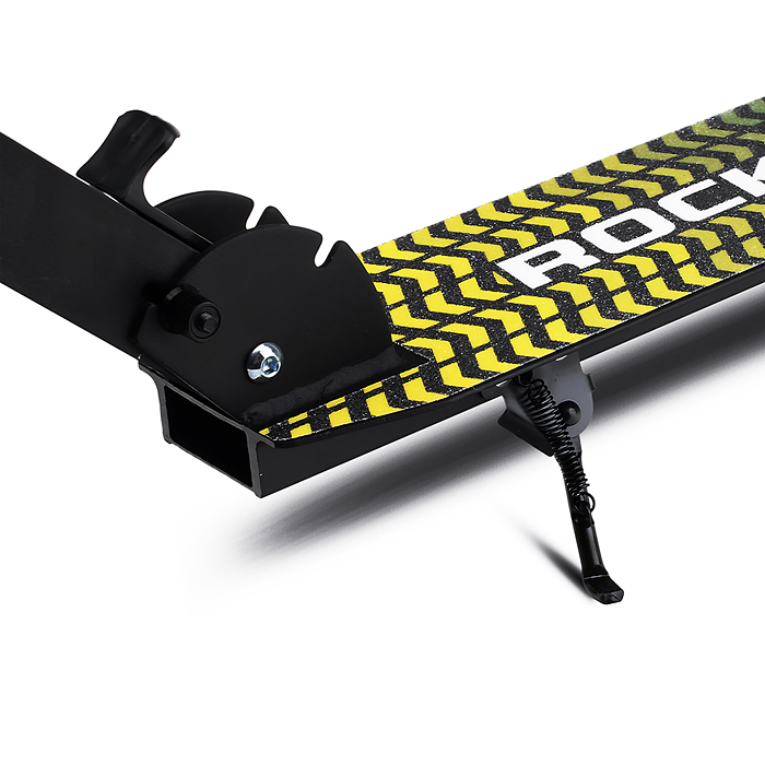 Фото к товару Самокат детский R0201 ROCKET,алюминиевый, колеса PU, 145 мм, жёлтый Самокат детский R0201 ROCKET,алюминиевый, колеса PU, 145 мм, жёлтый