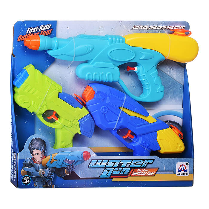 Фото к товару Водное оружие AO-2030C5 "The battle" в коробке Водное оружие AO-2030C5 "The battle" в коробке