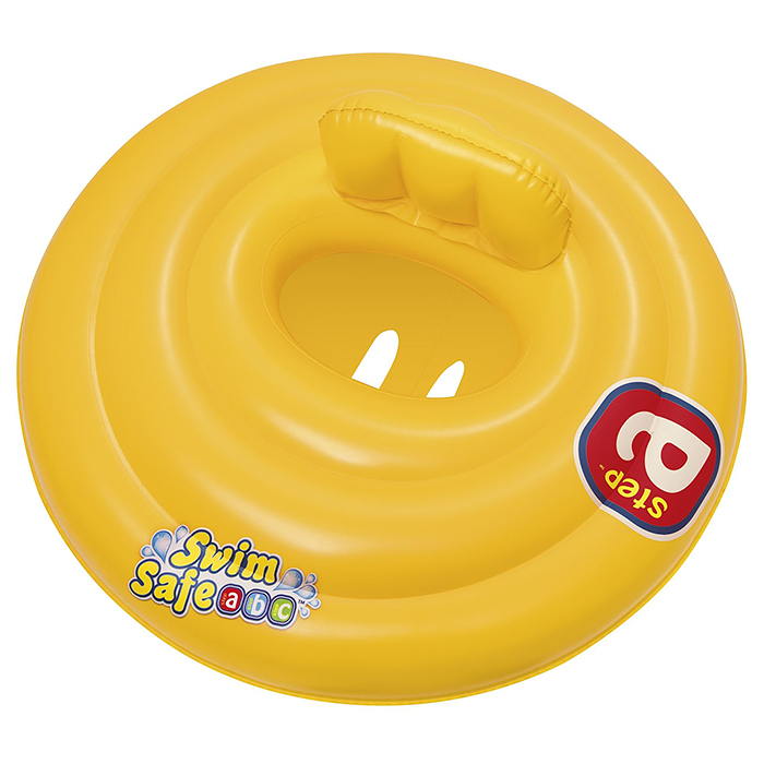 Фото к товару Плотик для плавания Swim Safe, ступень «A», до 12 месяцев, 69 см, 32050 Bestway Плотик для плавания Swim Safe, ступень «A», до 12 месяцев, 69 см, 32050 Bestway