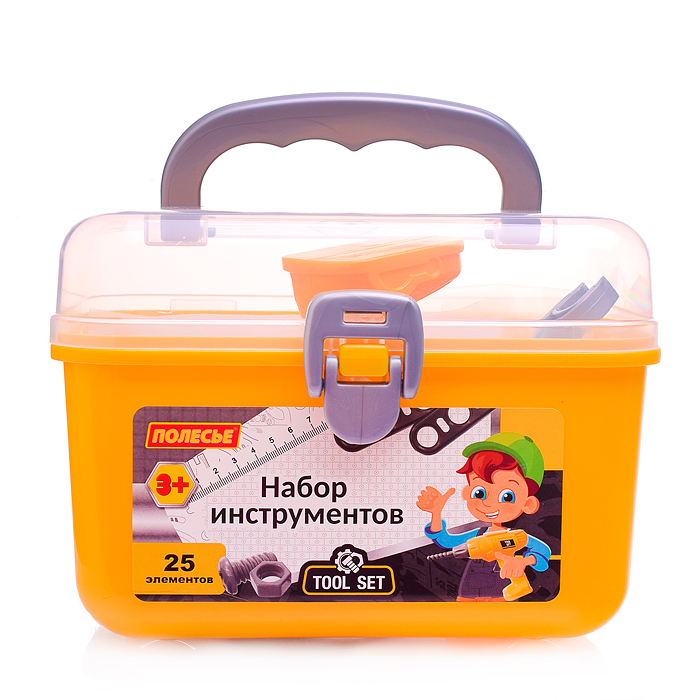 Фото к товару Набор инструментов №27 (25 элементов) (в чемоданчике) Набор инструментов №27 (25 элементов) (в чемоданчике)