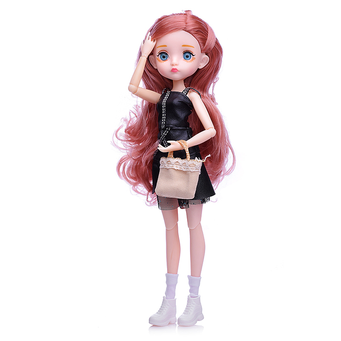 Кукла PS2105A-3 "Милана" с аксессуарами, в коробке