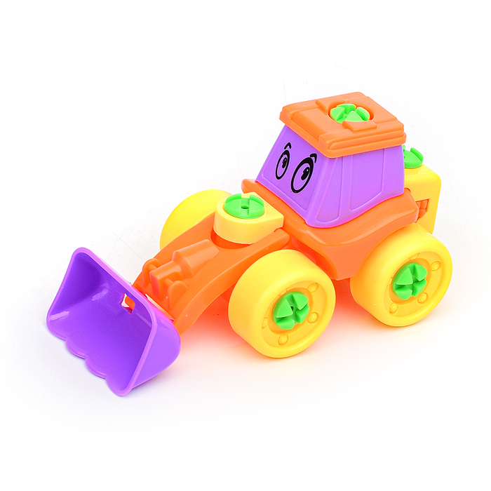 Фото к товару Конструктор 7144 "Спецтехника" в коробке Конструктор 7144 "Спецтехника" в коробке