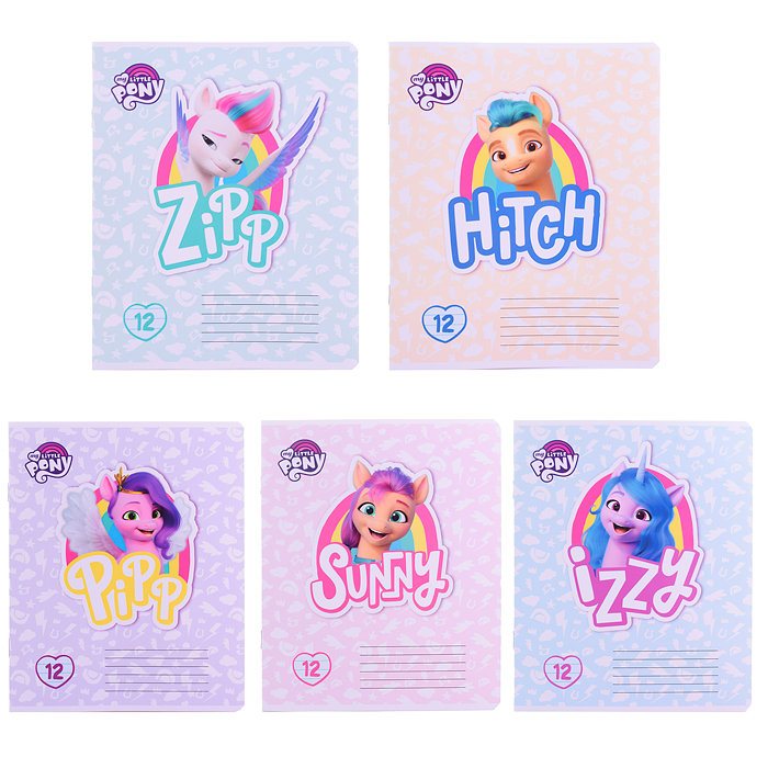 Тетрадь 12л. линия А5 "My Little Pony" Тетрадь 12л. линия А5 "My Little Pony"