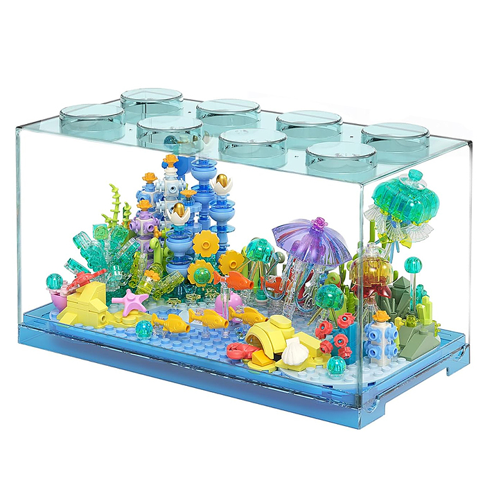 Конструктор JK8351 "Аквариум" 598 дет., в коробке